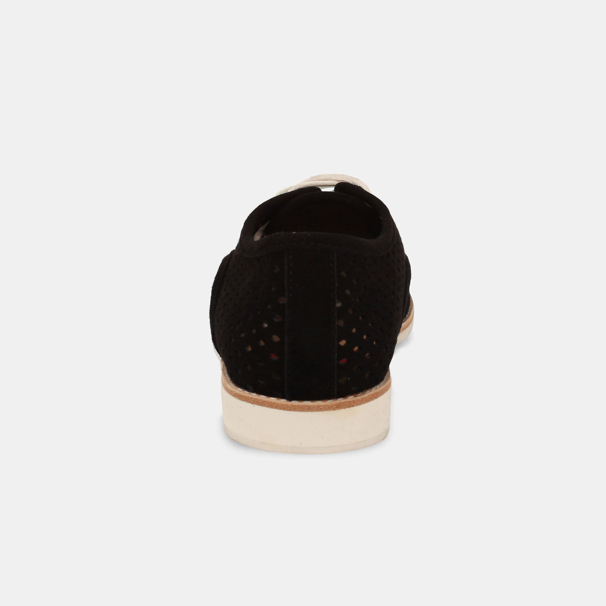 Derby Punch Black Suede
