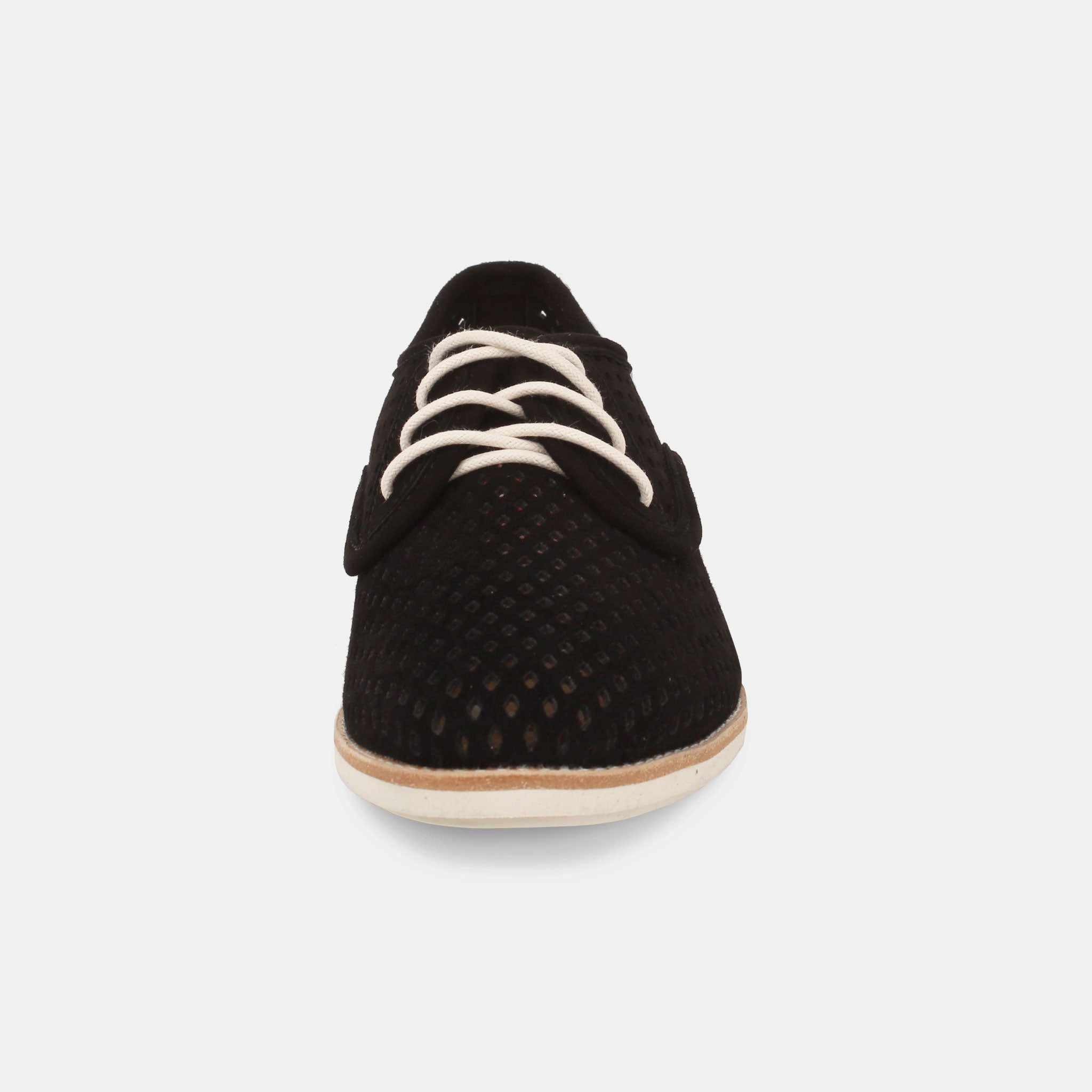 Derby Punch Black Suede
